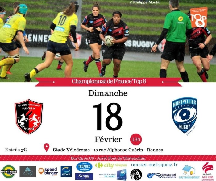 Affiche Stade Rennais vs Montpellier