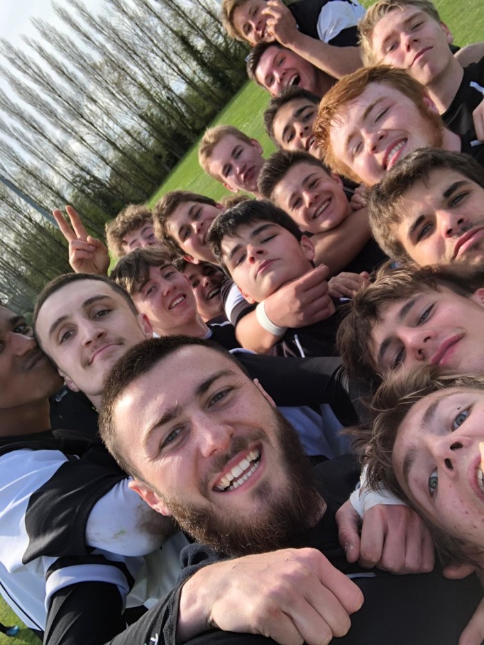 L'équipe UNSS de la Rennes Rugby Skol - Mai 2019
