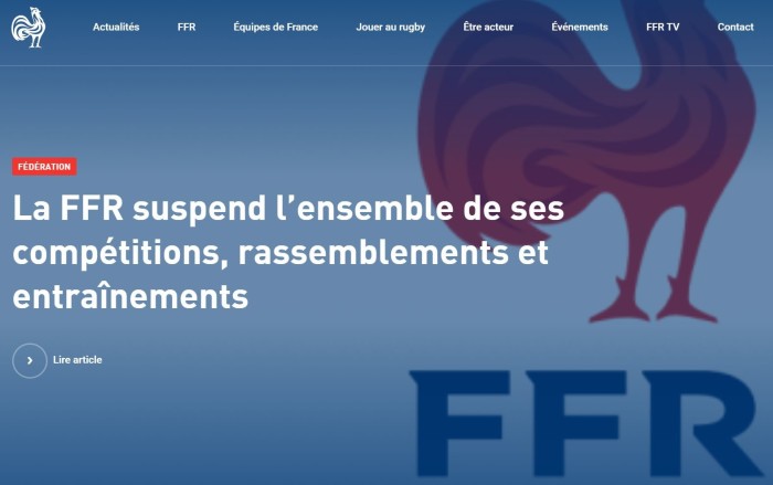 FFR communique de presse officiel Covid-19