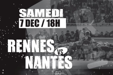 Rennes-Nantes - Derby breton rugby Federale_1