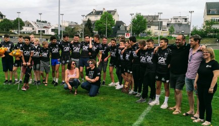 Les cadets victorieux du tournoi de Cornouailles